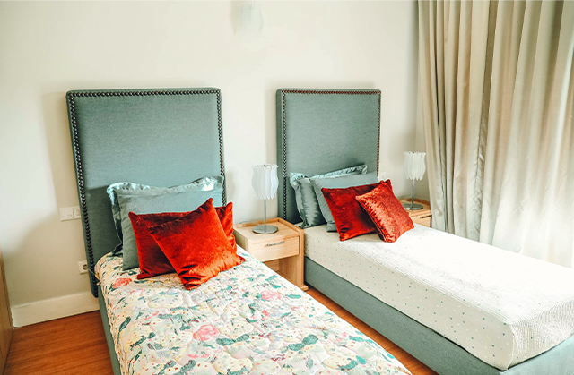Espace intérieur de l’hôtel